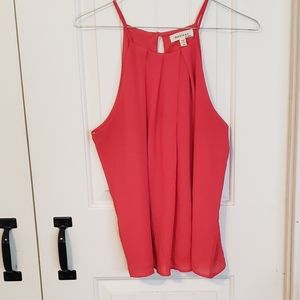 Monteau Los Angeles pink camisole blouse